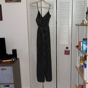 Striped Jumpsuit
